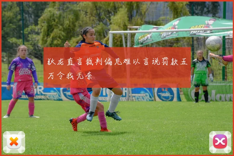 狄龙直言裁判偏见难以言说罚款五万令我无奈
